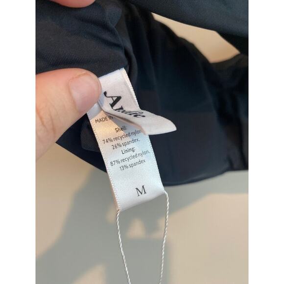 NWT Andie Swim The Riviera Top In Black Size Medium - Picture 8 of 8